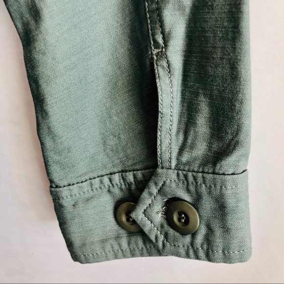 Sage Cotton Utility Jacket - Picture 8 of 12